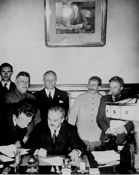 World War Two:The Molotov-Ribbentrop Pact (Signed August 24, 1939)