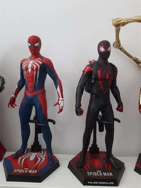 RARE Hot Toys Video Game Masterpiece Marvel Comics Spider Man PS4 Advanced Suit Spider Man