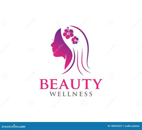 Vector Logo Design Illustration For Beauty Women Wellness Beauty Salon