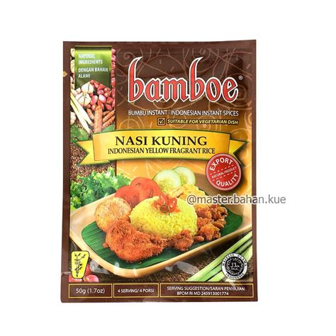 Jual 50 Gr Bamboe Nasi Kuning Bumbu Instan Shopee Indonesia