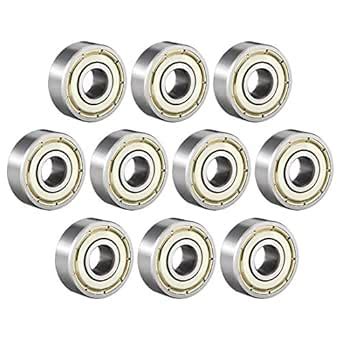 Uxcell Zz Deep Groove Ball Bearing Double Shield Z Mm X