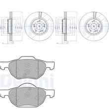 Delphi Bremsscheiben Mm Bel Ge Vorne Passend F R Honda Accord Vii