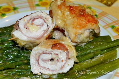 Involtini Di Petto Di Pollo Farciti Con Speck E Formaggio