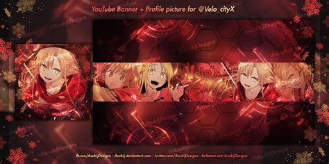 Youtube Banner Pfp By Asukij On Deviantart