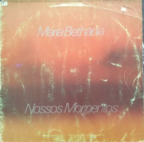 LP Maria Bethânia Nossos Momentos 1982 Vinil usado