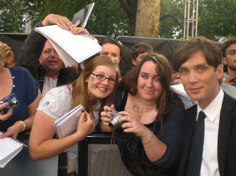 Cillian Murphy with fans at London Inception Premiere - Inception (2010 ...