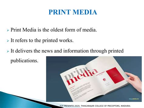 Types Of Media Print And Non Print Media Ppt