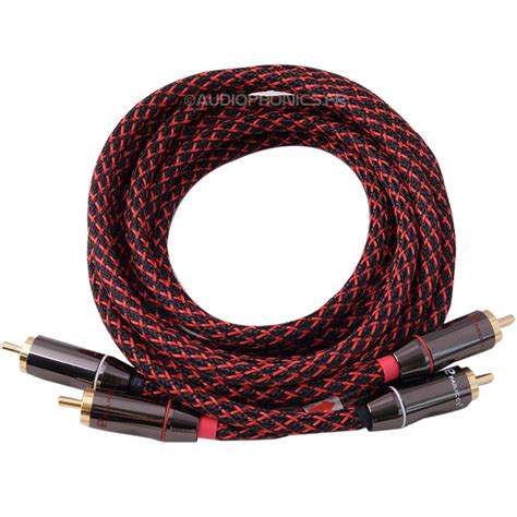 CANARE STAR QUAD L 4E6S Interconnect Cable RCA Pair 1 5m Audiophonics