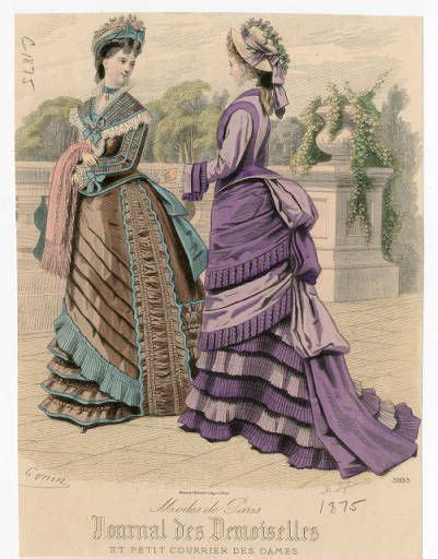 Women 1875 1876 Plate 036 Costume Institute Fashion Plates