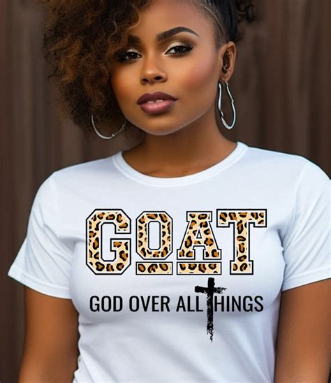 Goat God Over All Things Svg Church Svg Faith Svg God Svg Cross