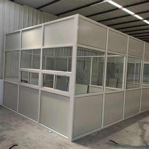 Grey Frame Aluminum Office Partition At Rs 220 Sq Ft In Bengaluru Id 2852608085288