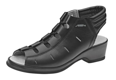 ABEBA Serviceschuh 3000 Mit Absatz In Schwarz Serviceschuhe Schuhe