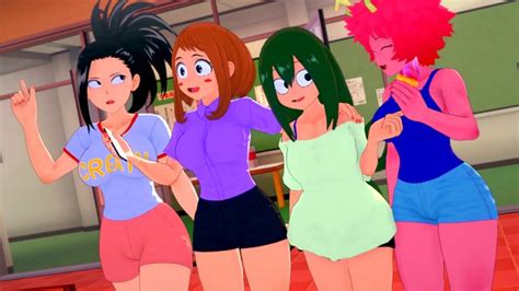 Horny Teens From Deku S School Wants All Of His Sperm My Hero Academia Anime Hentai D