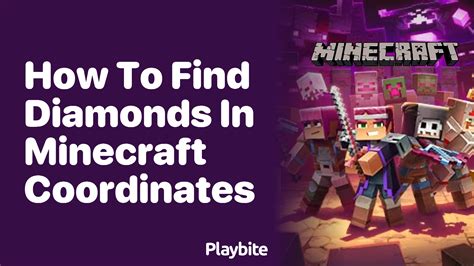 How To Find Diamonds In Minecraft Using Coordinates Playbite