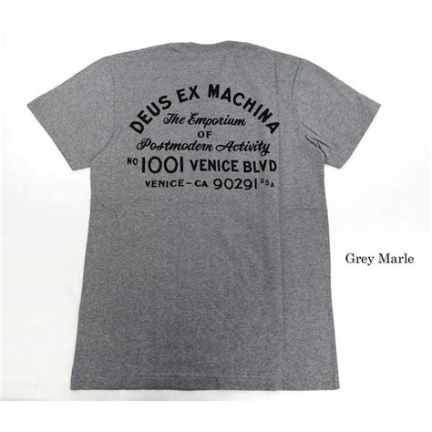 デウスエクスマキナ ポケットTシャツ deus ex machina Venice Address Tee 半袖 メンズ deus