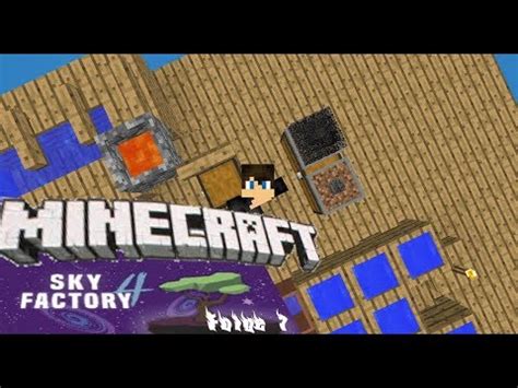 Minecraft Skyfactory Folge Eisen Und Lava Youtube