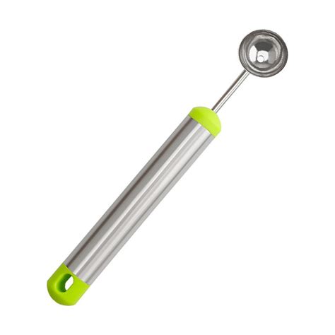 Vikakiooze Stainless Steel Melon Baller Fruit Icecream Ball Spoon