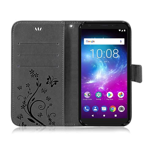 Zte Blade A H Lle Handy Tasche Case Schutz Schale Etui Wallet