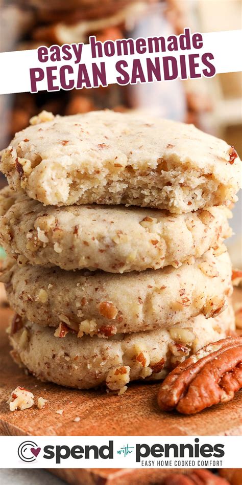 Pecan Sandies Spend With Pennies Pecan Cookie Recipes Pecan Sandie Cookie Recipe Pecan Sandies