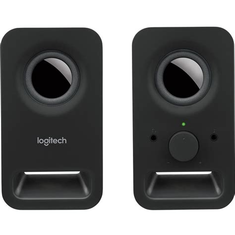 Logitech Multimedia Speakers Z150 With Clear Stereo Sound Midnight