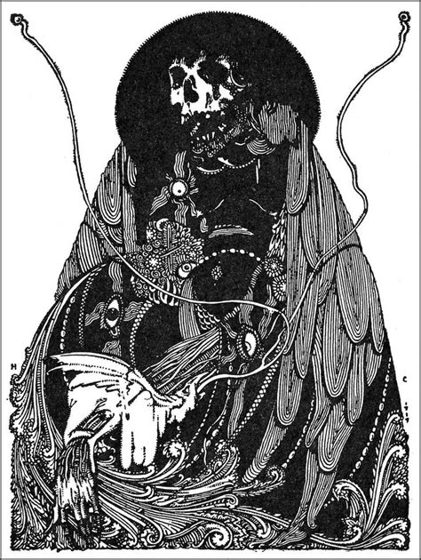 Harry Clarke Fifth Decoration In Faust By Goethe 1925 Harry