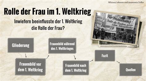 Rolle Der Frau Im 1 Weltkrieg By Anastassia Triller On Prezi