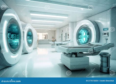 Magnetic Resonance Imaging Scan In Hospital Mri Medical Equipment