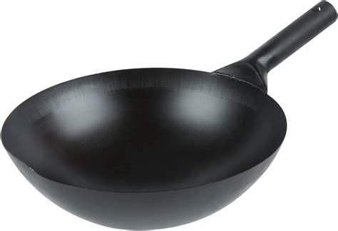 Amazon YOSUKATA Carbon Steel Wok Pan 14 In Woks And Stir Fry