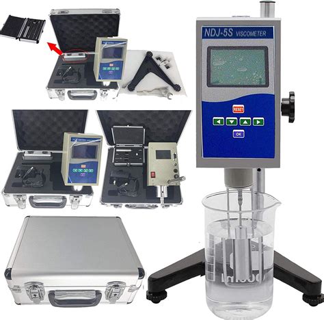 VTSYIQI Digital Viscometer Digital Rotational Viscosity Meter Liquid