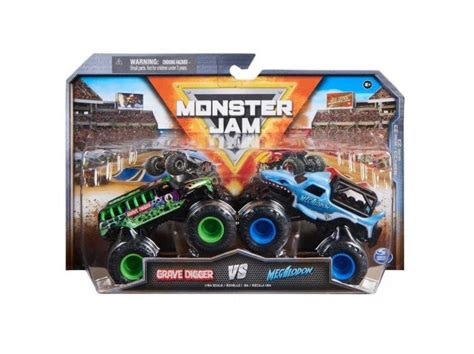 Monster Jam Grave Digger Megalodon Spinmaster Toytown