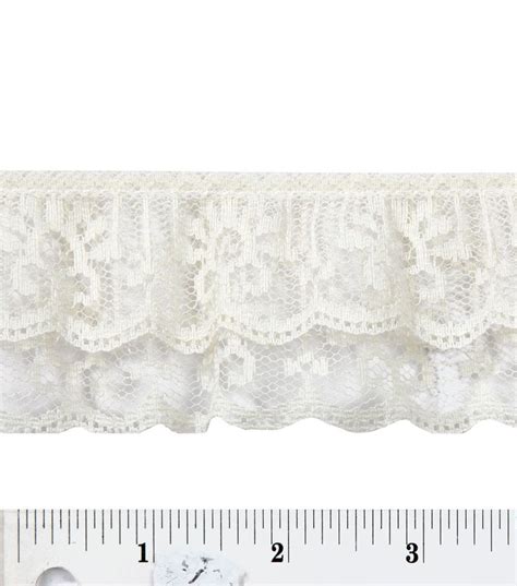 Simplicity 2 Tier Ruffled Lace Trim 2 JOANN Lace Fabric Trim Fabric