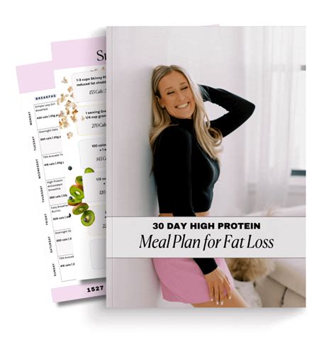 30 Day Fat Loss Meal Plan The Sorority Nutritionist