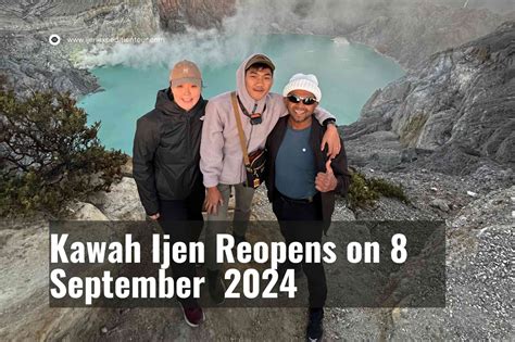 Kawah Ijen Reopens On September Ijen Expedition