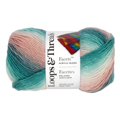 15 Pack: Facets™ Yarn by Loops & Threads® | Michaels