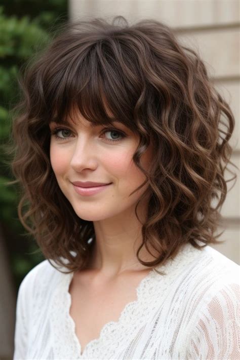 26+ Chin Length Hairstyles For Curly Hair Women » Hairstylester