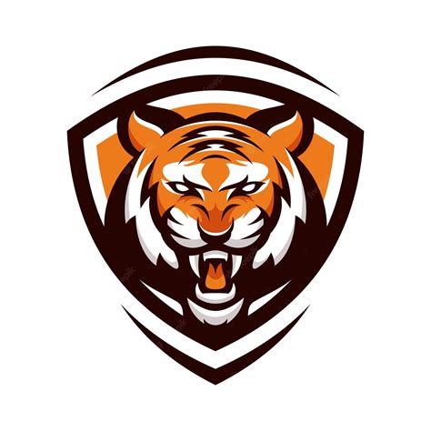 Premium Vector Tiger Animal Sport Mascot Head Logo Vector