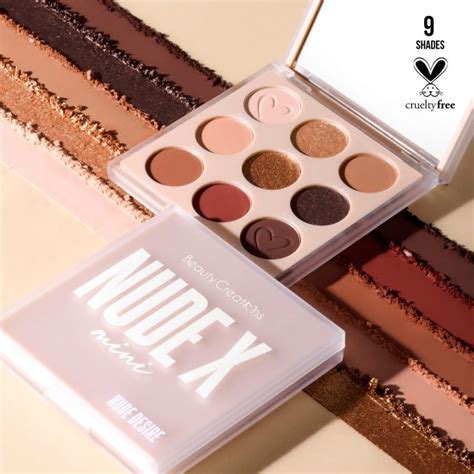 Beauty Creations Very Nude X Shadow Palette Mini Nude Desire Miranda Makeup Art