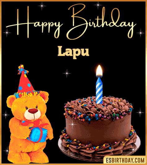 Happy Birthday Lapu  🎂 Images Animated Wishes【28 S】