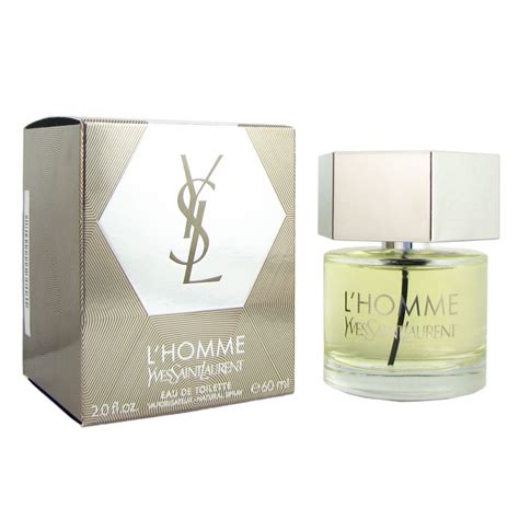 YSL L'Homme for Men by Yves Saint Laurent 2 oz Eau de Toilette Natural ...