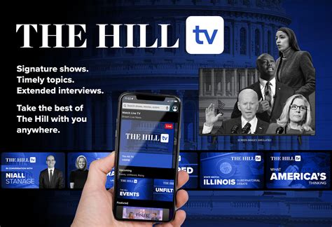 Watch The Hill TV anywhere, anytime on your mobile device