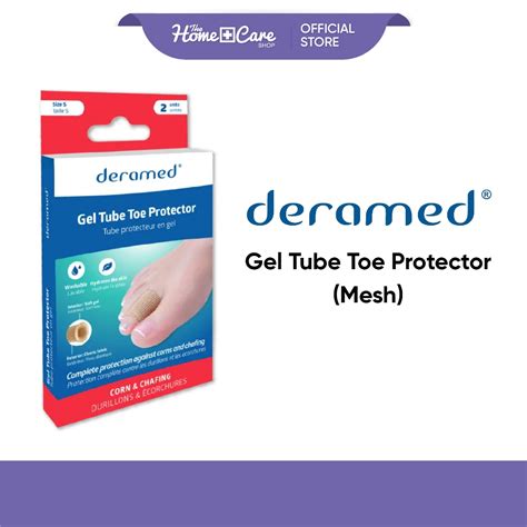 Deramed Gel Tube Toe Protector Mesh Shopee Malaysia