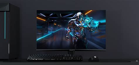 GIGABYTE GS27QC 27 VA Curved Gaming Monitor QHD 2560x1440