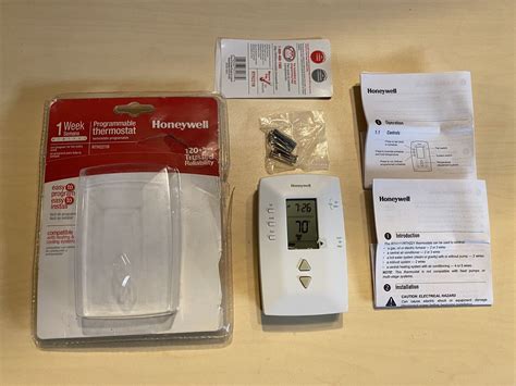 Honeywell Programmable Thermostat Rth221b One Week Program New Never Used Ebay