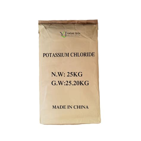 Kcl Potassium Chloride Cas 7447 40 7 Npk Fertilizer Food Grade