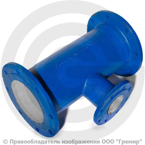 Тройник фланцевый ТФ Ду 100-50 ВЧШГ с ЦПП цинк+AL ГОСТ ISO 2531 купить ...