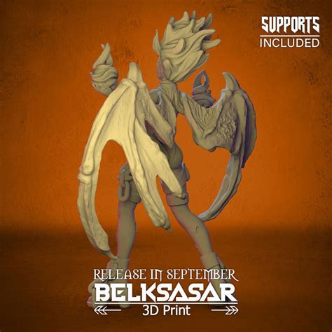 Imprisoned Demoness Nude 3D Model 3D Printable CGTrader