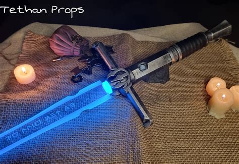 A Medival Lightsaber I Made With A Custom Acrylic Blade Rstarwarsmemes