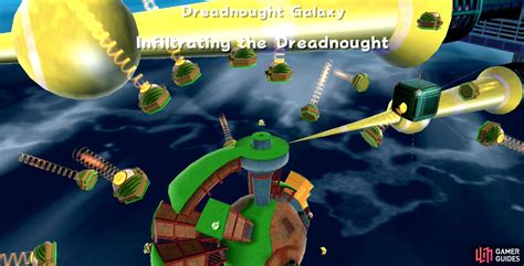 Infiltrating The Dreadnought Dreadnought Galaxy Super Mario Galaxy