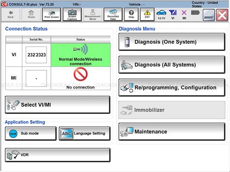 Nissan Consult III Plus Software Subscription - Diagnoex