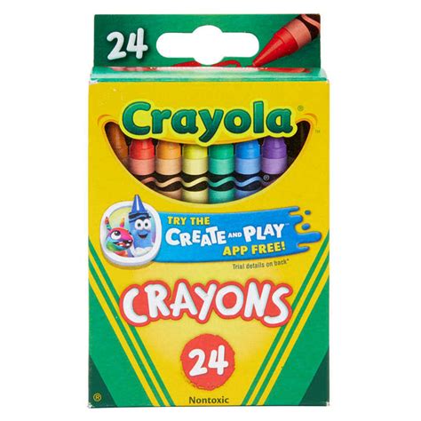 Teachersparadise Crayola® Crayons Regular Size 24 Count Bin3024